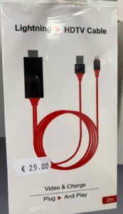 Lightning HDTV Kabel video & charge