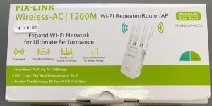 Pix-Link WiFi Repeater/Router AC | 1200m